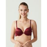 Us Polo Assn 66146 Bordo Çift Destekli Kadın Sütyen