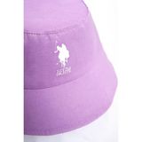 Us Polo Assn. Kız Bebek Bucket Şapka %100 Pamuk Yazlık Günlük Şapka - 2 - 3 Yaş - Lila
