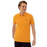 US Polo Assn Us Polo Polo Yaka Erkek Tişört 1350446 KoyuSarı M L