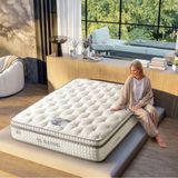US. Sleeping Ultra Ortopedik Lateks Throne Orijinal Pedli Torba Yaylı Yatak 33 Cm (±1) 90X190 - 90 x 190 cm