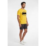 Usa Future Gen Batman Sarı Dar Kalıp Erkek T-Shirt 142078