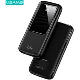 Usams CD161 10000 Mah Powerbank | 22.5W Hızlı Şarj | Pd & Qc3.0 Destekli | Dijital Ekranlı - Siyah