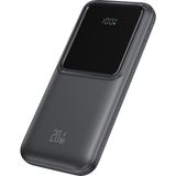 Usams CD193 10000 Mah Powerbank | Pd 20W + Qc3.0 Hızlı Şarj | 3 Dahili Kablolu | 3 Çıkışlı | Dijital Ekranlı Taşınabilir Şarj Cihazı - Siyah