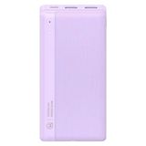 Usams CD206 20000 Mah Powerbank | 10W Çıkış | 2 USB Çıkışlı | Type-C & Micro Giriş | LED Güç Göstergeli | Abs+Pc Dayanıklı Gövde - Mor