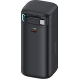 Usams CD216 18000 Mah Powerbank | 45W Hızlı Şarj | Type-C + Çift USB Çıkış | Entegre Kablo | Taşınabilir Yüksek Kapasiteli Şarj Cihazı - Siyah