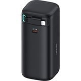 Usams CD217 18000 Mah Powerbank | 45W Hızlı Şarj | Entegre Type-C + Lightning Kablolu | iPhone 22.5W Çıkış Destekli | Taşınabilir Yüksek Kapasiteli Şarj Cihazı - Siyah
