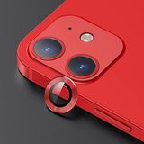 Usams Iphone 12 - 12 Mini 3D Metal Çerçeveli Kamera Lens KORUYUCU-(5775) - Seçenek