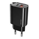 Usams T35 20 W QC3.0 + PD3.0 Hızlı Şarj Adaptörü Başlık