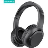 USAMS YG23 Bluetooth 5.3 Kulak Üstü Kablosuz Kulaklık - Ipx5 , LED Pil Göstergeli - Siyah