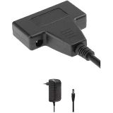 USB 2.0 2.5 3.5 İnç Sata SSD Hdd Hard Disk Dc Güç Çevirici Dönüştürücü Adaptör Kablosu ve Uyumlu Adaptör