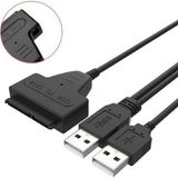 USB 2.0 2.5 3.5 Inç Sata SSD HDD Hard Disk Dc Güç Çevirici Dönüştürücü Adaptör Kablosu