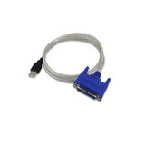 Usb 2.0 25 Pin Db25 Dişi Paralel Port Kablosu Ieee 1284 12Mbps Usb Paralel Yazıcı Kablosu