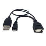 USB 2.0 A Erkek to Mini B Erkek OTG Data Kablo Filtreli - 5 Metre