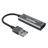 USB 2.0 HDMI Video Capture Card 1080P 30Hz - OBS, Twitch, Youtube Uyumlu Sürücüsüz Görüntü Aktarıcı Zr413