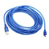 Usb 2.0 to mini usb 5 pin şarj ve data kablosu 10m