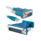Usb 2.0 To Rs232 Kablo 1.5 Metre + Paralel Çevirici