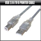Usb 2.0 Yazıcı Tarayıcı Kablosu 1.5 Metre