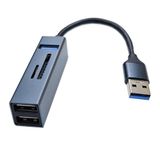 Usb 3.0 2.0 çoklayıcı hub + sd mikro kart okuyucu 5 in1 set