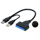 Usb 3.0 2.5 3.5 İnç Sata Ssd Hdd Hard Disk Kablosu 4741A Veri Harici
