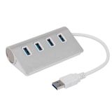 Usb 3.0 4 Port Alüminyum Kasa Usb 3.0 Çoğaltıcı Hub