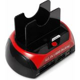 USB 3.0 Docking Station Combo – 2.5” / 3.5” Ide & Sata Hdd/ssd Desteği, Harici Hard Disk Okuy - Renkli
