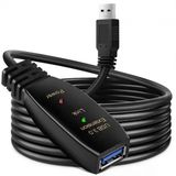 Usb 3.0 Extension Güçlendirilmiş Uzatma Kablosu 15m Usb 3.0 Uzatma Kablosu