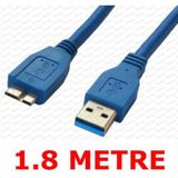 USB 3.0 HDD HARDDİSK KABLOSU YÜKSEK HIZLI VERİ AKTARMA 1.8 METRE