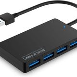 Usb 3.0 Hub 4 Port 3.0 Usb Çoklayıcı Ultra İnce Slim Usb Çoklayıcı Güç Bağlantı Noktalı