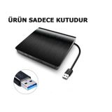 Usb 3.0 Sata Harici Dvd Rw 12.7 Mm External Boş Cd Dvd Kutusu