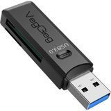 USB 3.0 Sd ve Micro Sd Hafıza Kart Okuyucu Siyah - Çok Renkli