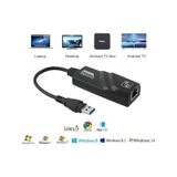 Usb 3.0 To Rj45 Ethernet Gigabit Adaptör Çevirici Kartı 1000Mbps (287910058)