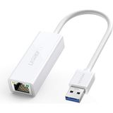 USB 3.0 To RJ45 Gigabit Ethernet Dönüştürücü Adaptör Beyaz