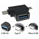 USB 3.0 To TYPE C Micro USB 3.1 Şarj ÇEVİRİCİ 4372a ADAPTÖR DÖNÜŞ