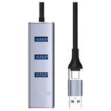 Usb 3.0 Type-C & Usb-A Ethernet Adaptör – 4 İn 1 Çoklayıcı (1000 Mbps)