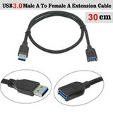 USB 3.0 Uzatma Kablosu Yüksek Hızlı USB Uzatma Kablosu 30 cm