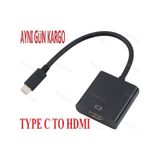 Usb 3.1 Type-C To Hdmi 4492A Çevirici Dönüştürücü Adaptor Kablosu