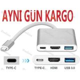 USB 3.1 TYPE C TO HDMI USB 3.0 4962a ÇEVİRİCİ DÖNÜŞTÜRÜCÜ ADAPTOR