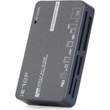 USB 3,0 Çoklu Card Reader Kart Okuyucu - Gri