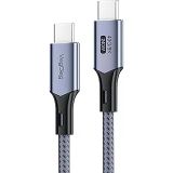 USB 4.0 E-Mark 240W 40GBPS Thunderbolt 4 8k 60Hz Type-C Görüntü Hızlı Şarj ve Data Kablosu 1 Metre