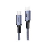 USB 4.0 E-Mark 240W 40GBPS Thunderbolt 4 8k 60Hz Type-C Görüntü Hızlı Şarj ve Data Kablosu 50 cm - 1 GB - 00-Siyah - Beyaz - Option-1