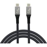 USB 4 Hızlı Şarj, Data ve Görüntü Aktarım Kablosu - Type USB C Thunderbolt 4/3 Uyumlu, USB 4, - Çok Renkli