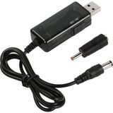 USB 5V/ 9V 12 Volt Dönüştürücü Kablosu, LED Göstergeli Voltaj Yükseltici 5 Volt Giriş 12V-9V Çıkış