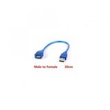Usb Ara Kablo 30 Cm Erkek Dişi Usb Uzatma Kablosu Kısa Uzatma (259901043)