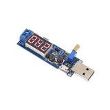 Usb Ayarlı Güç Kaynağı Modülü HW-132 Voltaj Yükseltici Düşürücü DC 0.6V / 25V Voltmetre