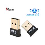 USB Bluetooth 5.0 Adaptörü Verici Bluetooth Alıcısı Ses Bluetooth
