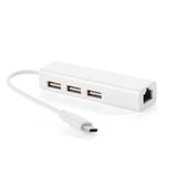 USB-C 3.1 Type-C 3 Port Usb 3.0 ve RJ45 Yüksek Hızlı Ethernet