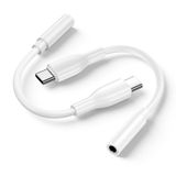 USB C - 3.5mm Kulaklık Adaptörü 2 Paket iPhone 15/15 Pro/15 Pro Max/15 Plus, iPad, Tip C - 3.5mm Kordon Aux Araç Jakı Ses Adaptörü Samsung Galaxy S24 A15 5G A14 A54 A55 S23 S22 S21, Pixel 8a 7a
