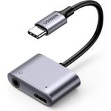 USB C - 3.5mm Kulaklık Jakı Ses Adaptörü ve Şarj Cihazı Dac Tip C - Aux Kulaklık Ayırıcı I