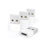 USB-C Adaptör 4'lü Paket Tip C Dişi USB Dönüştürücü MagSafe Apple Watch iPhone Uyumlu