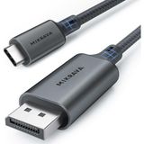 USB C Displayport 1.4 Kablo (8K@60Hz, 4K@240Hz, 2K@360Hz) Hdr Hdcp Type C To Dp [thunderbolt 5/4/3, - Çok Renkli